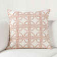 VC Elea Ivory/Blush 22x22 Throw Pillow (Set of 2) by Classic Home at Eve Furniture