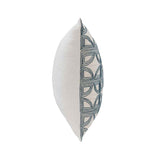VC Elea Ivory/Navy 22x22 Throw Pillow (Set of 2) by Classic Home at Eve Furniture