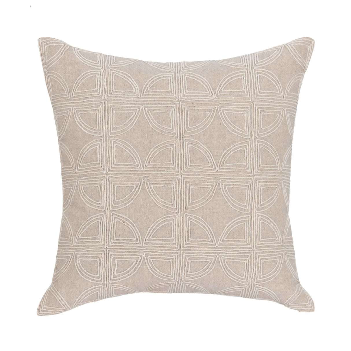 VC Elea Natural 22x22 Throw Pillow (Set of 2) by Classic Home at Eve Furniture