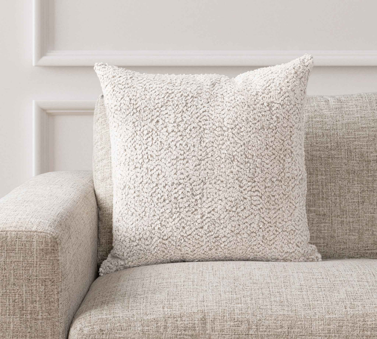 VC Ivory/Natural Maris Multiple Sizes Throw Pillow (Set of 2) by Classic Home at Eve Furniture