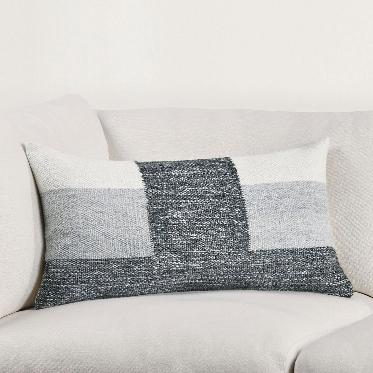 VC Kass Charcoal/Ivory Multiple Sizes Throw Pillow (Set of 2) by Classic Home at Eve Furniture