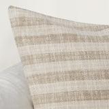 VC Linna Ivory/Natural Multiple Sizes Throw Pillow (Set of 2) by Classic Home at Eve Furniture