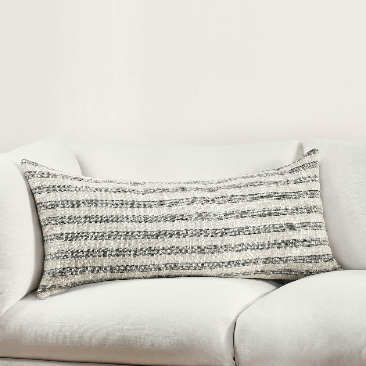 VC Linna Natural/Black Multiple Sizes Throw Pillow (Set of 2) by Classic Home at Eve Furniture
