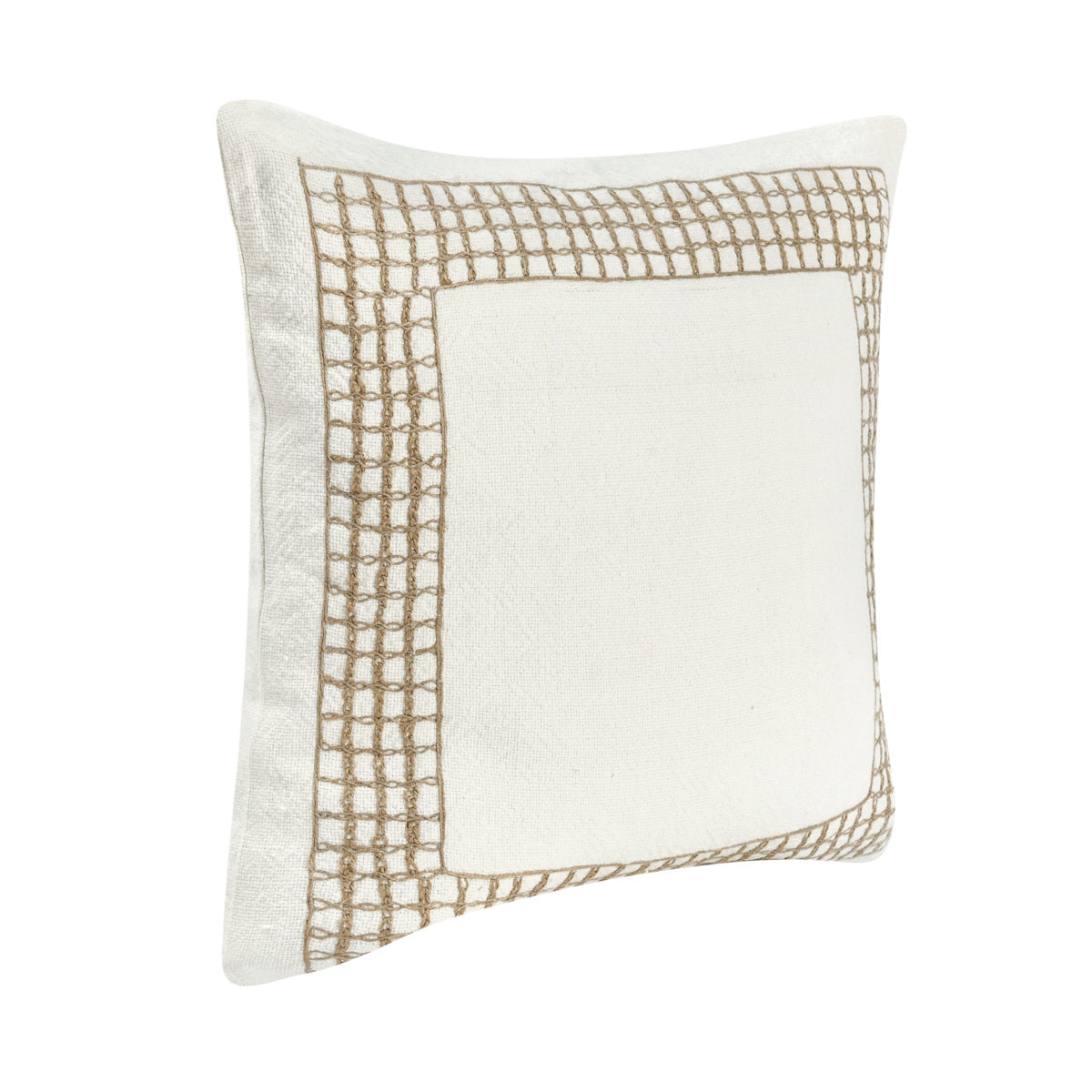 VC Marina White 26x26 Throw Pillow (Set of 2) by Classic Home at Eve Furniture