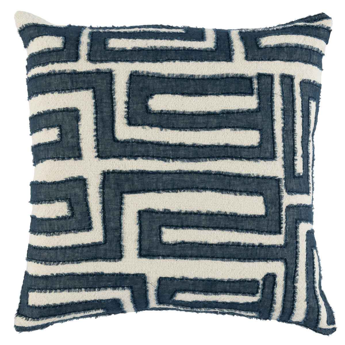 VC Mateo Azul Blue 22X22 Throw Pillow (Set of 2) by Classic Home at Eve Furniture