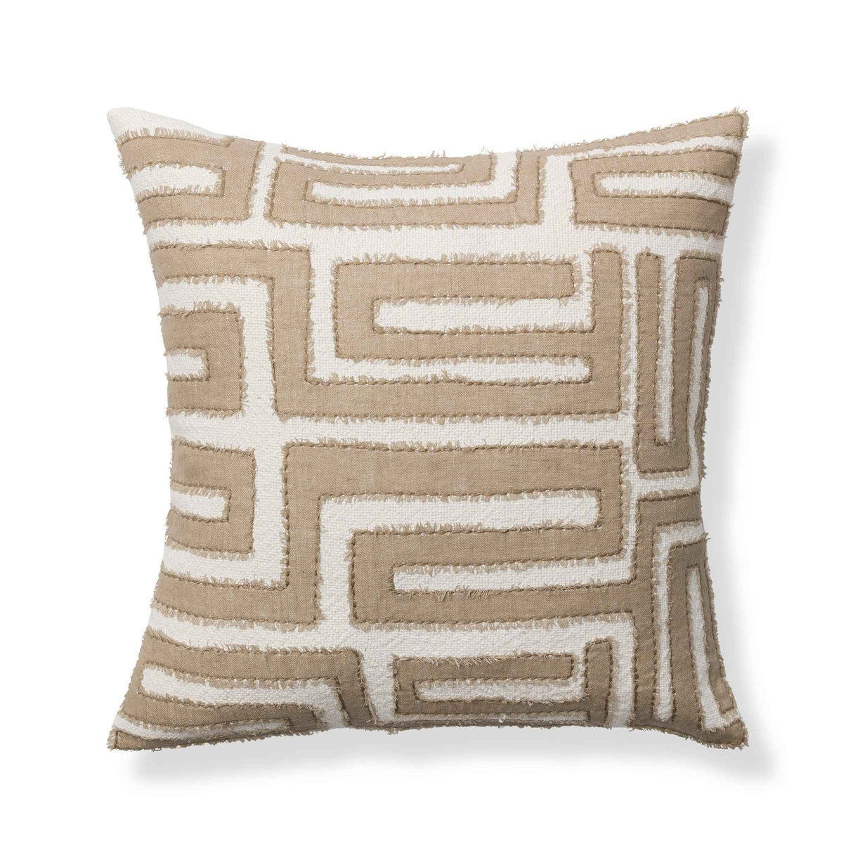 VC Mateo Natural/Ivory 22X22 Throw Pillow (Set of 2) by Classic Home at Eve Furniture