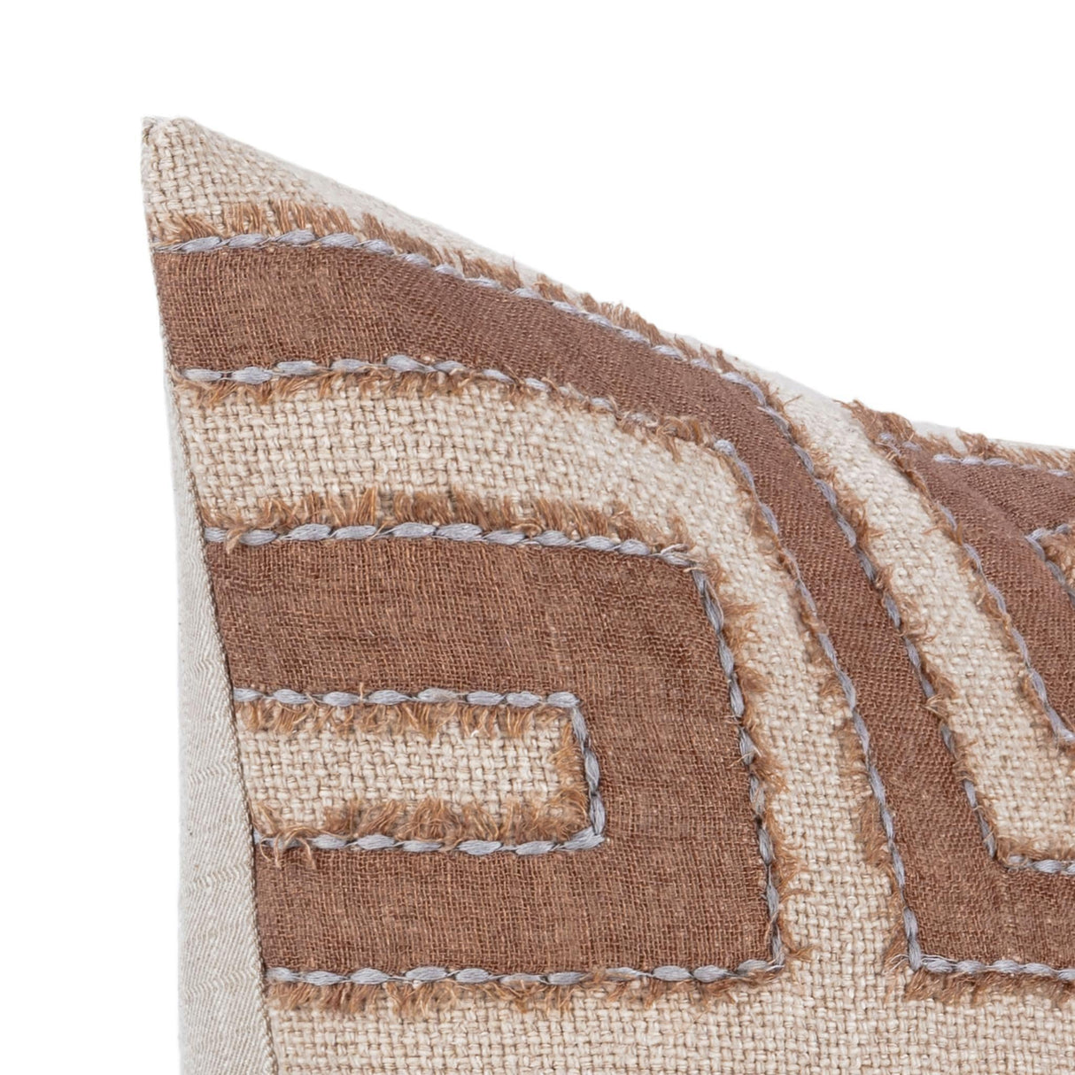 VC Mateo Sepia Brown/Natural 14x20 Throw Pillow (Set of 2) by Classic Home at Eve Furniture