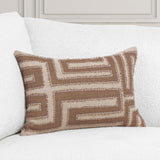 VC Mateo Sepia Brown/Natural 14x20 Throw Pillow (Set of 2) by Classic Home at Eve Furniture