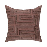 VC Mateo Sierra Brown 22x22 Throw Pillow (Set of 2) by Classic Home at Eve Furniture
