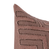 VC Mateo Sierra Brown 22x22 Throw Pillow (Set of 2) by Classic Home at Eve Furniture