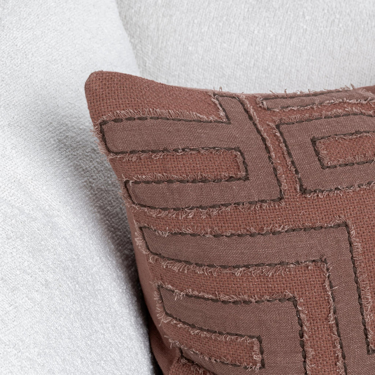 VC Mateo Sierra Brown 22x22 Throw Pillow (Set of 2) by Classic Home at Eve Furniture