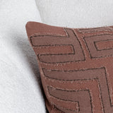VC Mateo Sierra Brown 22x22 Throw Pillow (Set of 2) by Classic Home at Eve Furniture
