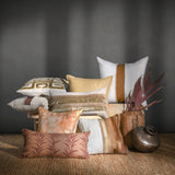 VC Steam Ivory/Dumont 26x26 Throw Pillow (Set of 2) by Classic Home at Eve Furniture