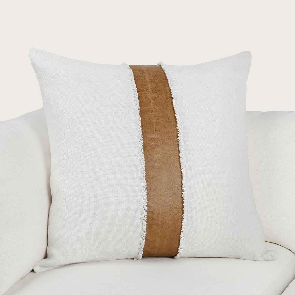 VC Steam Ivory/Dumont 26x26 Throw Pillow (Set of 2) by Classic Home at Eve Furniture