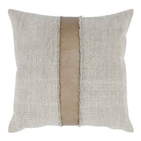 VC Steam Sandstorm Taupe/Natural 26x26 Throw Pillow (Set of 2) by Classic Home at Eve Furniture
