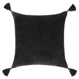VC Stonework Charcoal 22x22 Throw Pillow (Set of 2) by Classic Home at Eve Furniture