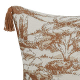 VC Stonework Clay 22x22 Throw Pillow (Set of 2) by Classic Home at Eve Furniture