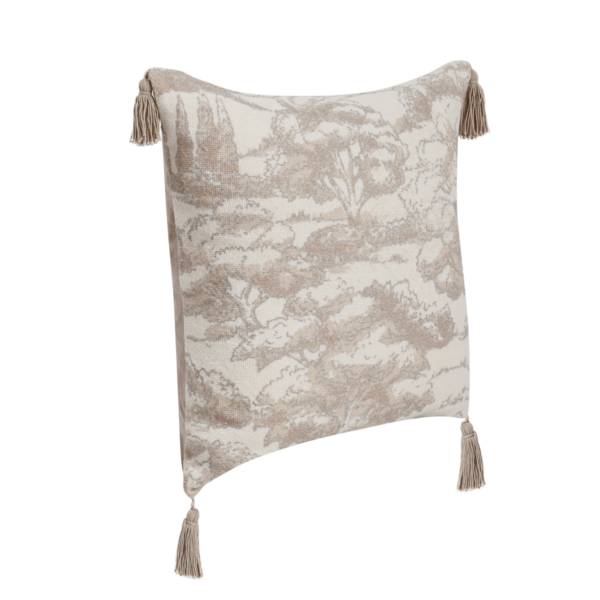 VC Stonework Natural 22x22 Throw Pillow (Set of 2) by Classic Home at Eve Furniture