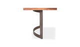 Bent Small Dining Table Brown