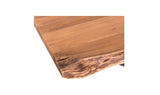 Bent Small Dining Table Brown