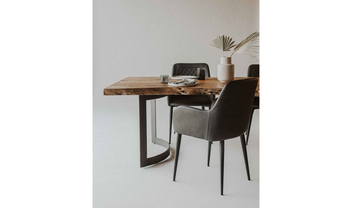 Bent Dining Table Extra Small Brown