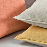 VE Rhodes Natural 18x18 Throw Pillow (Set of 2) by Classic Home at Eve Furniture