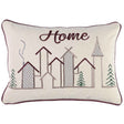 VE Winter Town Natural 14x20 Throw Pillow by Classic Home at Eve Furniture