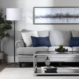 Veda Black/Gold Floor Lamp by Crestview at Eve Furniture