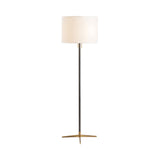 Veda Black/Gold Floor Lamp by Crestview at Eve Furniture