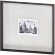 Veduta della Chiese Madonna (MC) by Piranesi a Framed Art Print Matted under Glass by Mercana at Eve Furniture