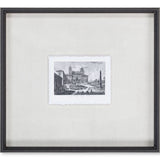 Veduta della Villa Medici (MC) by Piranesi a Framed Art Print Matted under Glass by Mercana at Eve Furniture