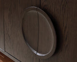Veeda Dark Brown Accent Cabinet by ASHLEY FURNITURE at Eve Furniture