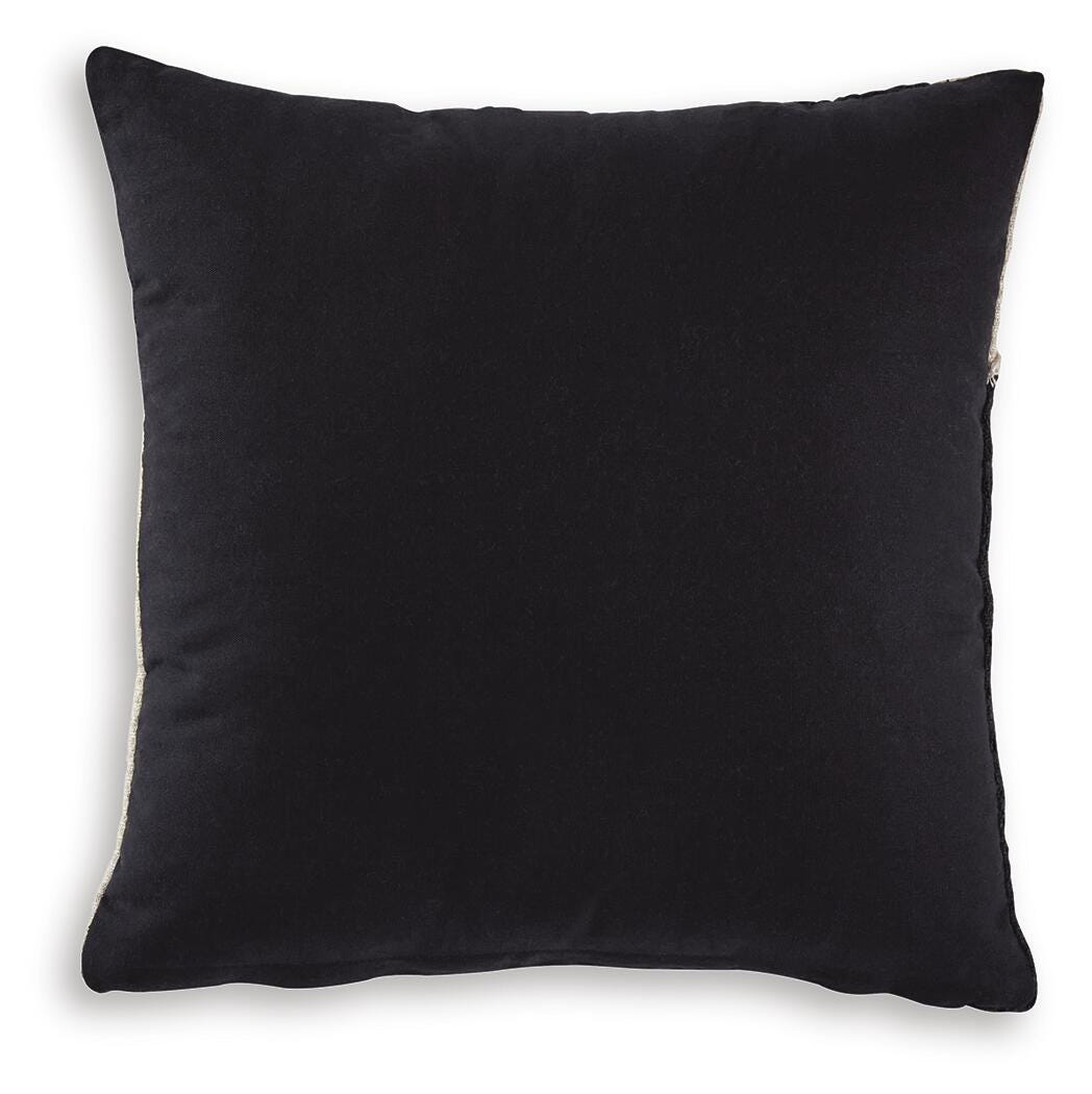 Veerbank Black/Beige Pillow by Ashley at Eve Furniture