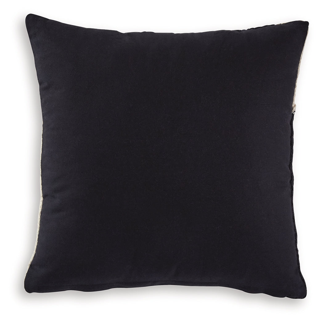 Veerbank Black/Beige Pillow (Set of 4) by Ashley at Eve Furniture