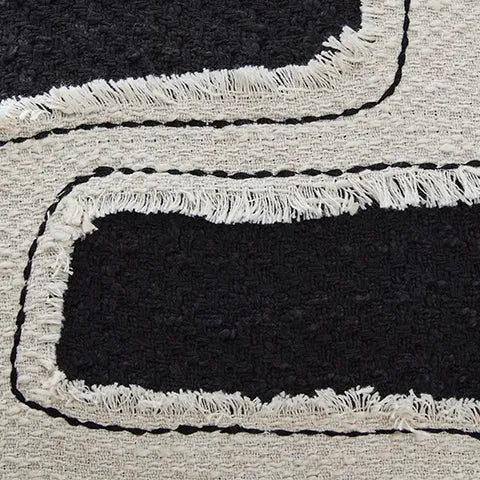 Veerbank Black/Beige Pillow (Set of 4) by Ashley at Eve Furniture