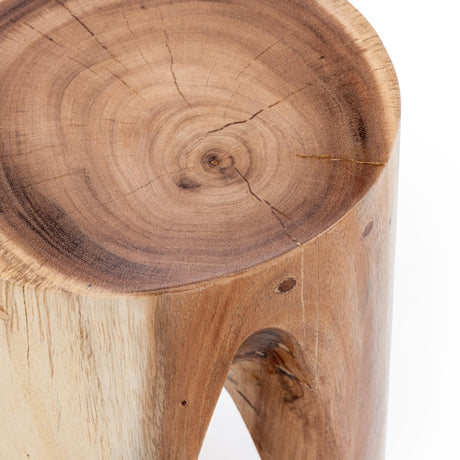 Vela Natural 18" Accent Table by Classic Home at Eve Furniture