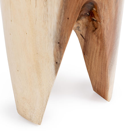 Vela Natural 18" Accent Table by Classic Home at Eve Furniture