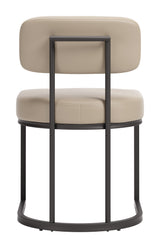 Velar Beige & Gray Dining Chair (Set of 2) by Zuomod at Eve Furniture