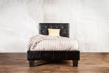 Velen Black California King Bed