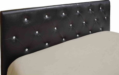 Velen Black California King Bed by Furniture of America at Eve Furniture