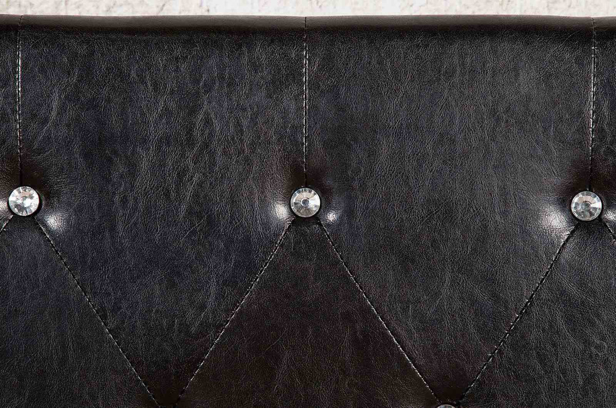 Velen Black California King Bed