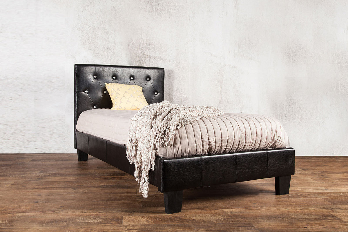 Velen Black California King Bed