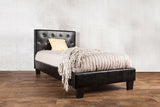 Velen Black California King Bed