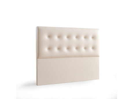 Vella Storage Bed With Headboard Beige by Furnia at Eve Furniture