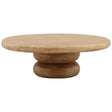 Vellum Coffee Table, Natural by Dovetail at Eve Furniture