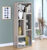 Velma Convertable Bookcase/TV Console Gray Driftwood