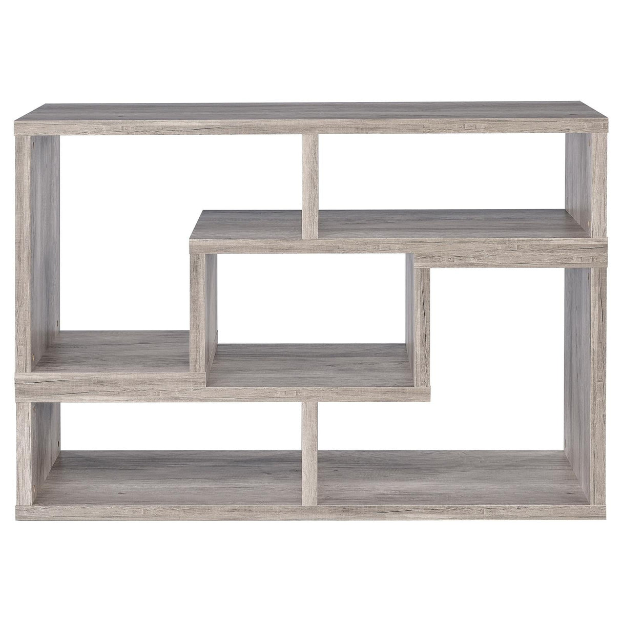 Velma Convertable Bookcase/TV Console Gray Driftwood