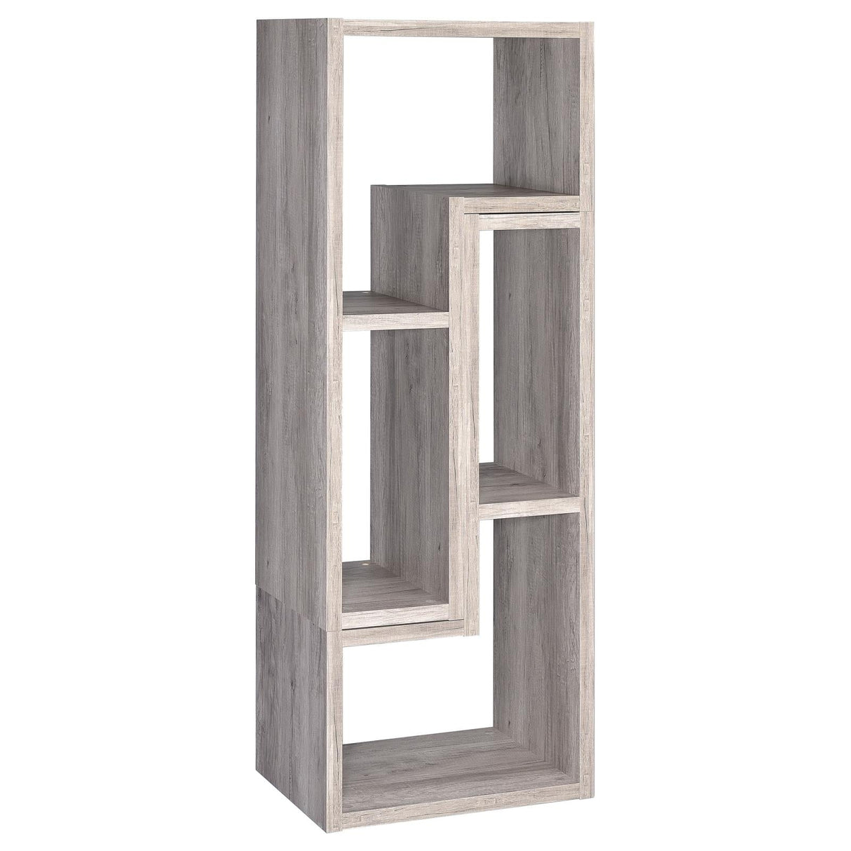 Velma Convertable Bookcase/TV Console Gray Driftwood