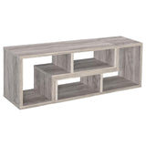 Velma Convertable Bookcase/TV Console Gray Driftwood