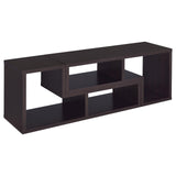 Velma Convertible TV Console/Bookcase Cappuccino